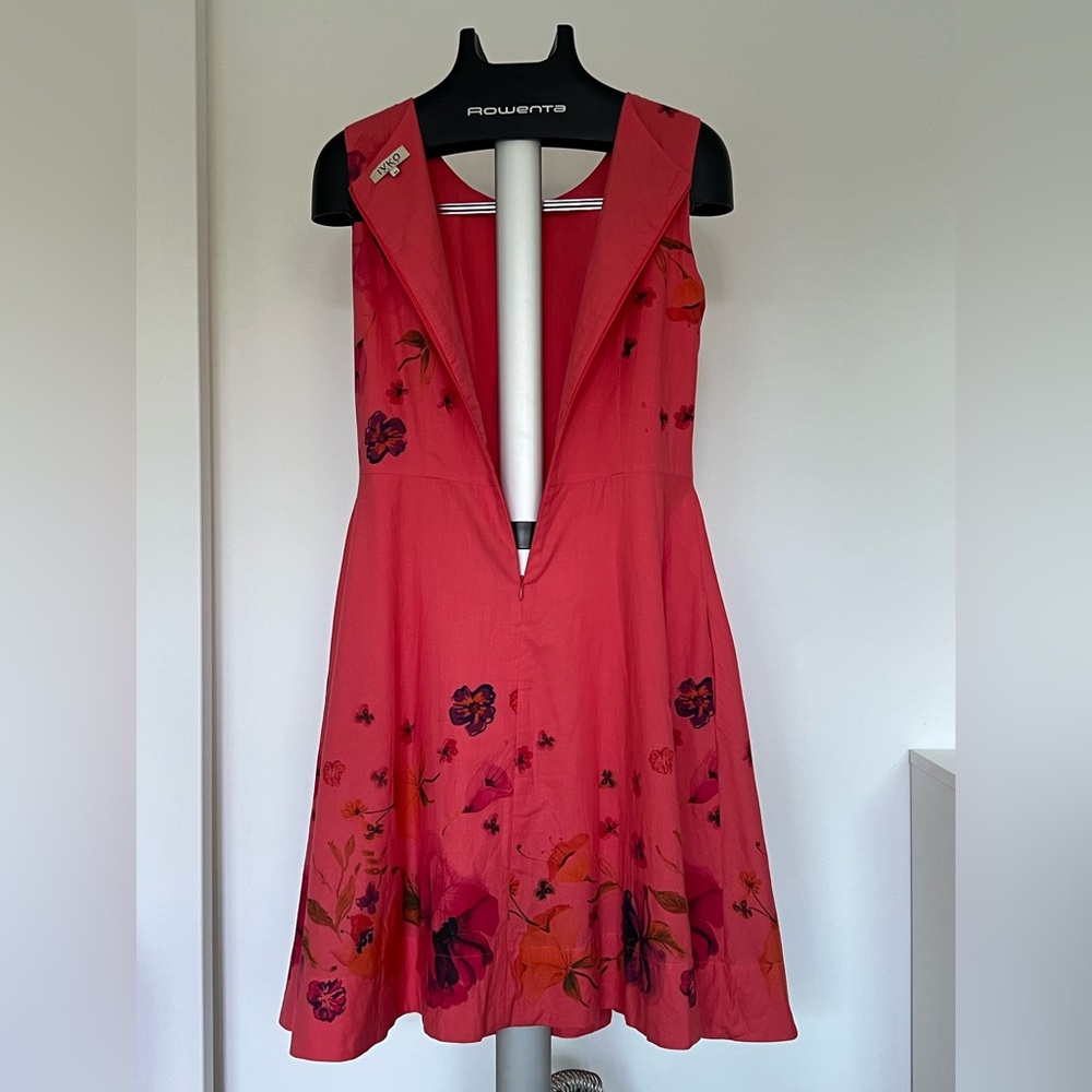 IVKO Coral Floral Midi Dress - Picture 3 of 7
